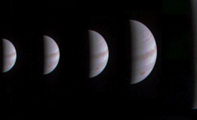 Le pôle Nord de Jupiter ne ressemble à rien de ce qui peut être observé dans le système solaire