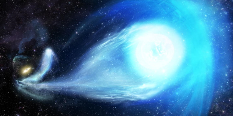 Une étoile éjectée du centre de la Voie lactée à une vitesse stupéfiante