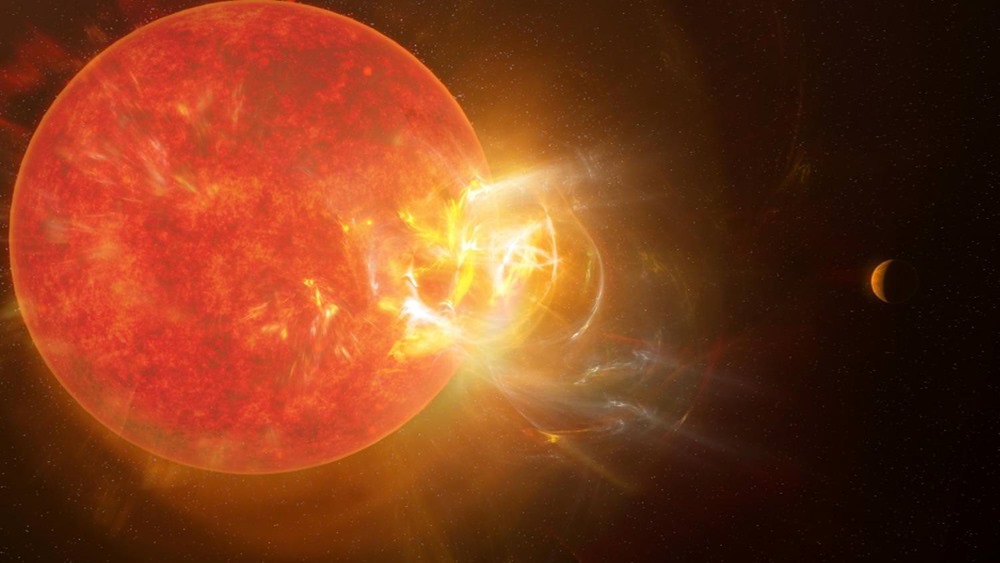 L’étoile Proxima Centauri produit d’énormes éruptions stellaires, avec d’importantes répercussions sur la présence hypothétique d’une vie extraterrestre sur une ses planètes