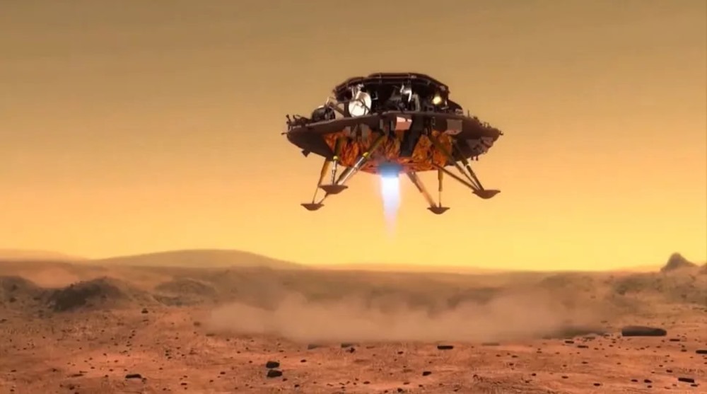 La Chine a fait atterrir une astromobile sur Mars
