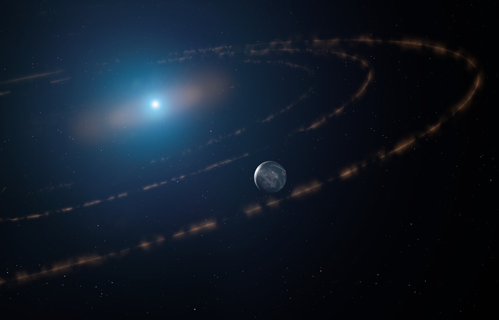 Découverte d’une planète potentiellement habitable en orbite autour d’une étoile mourante