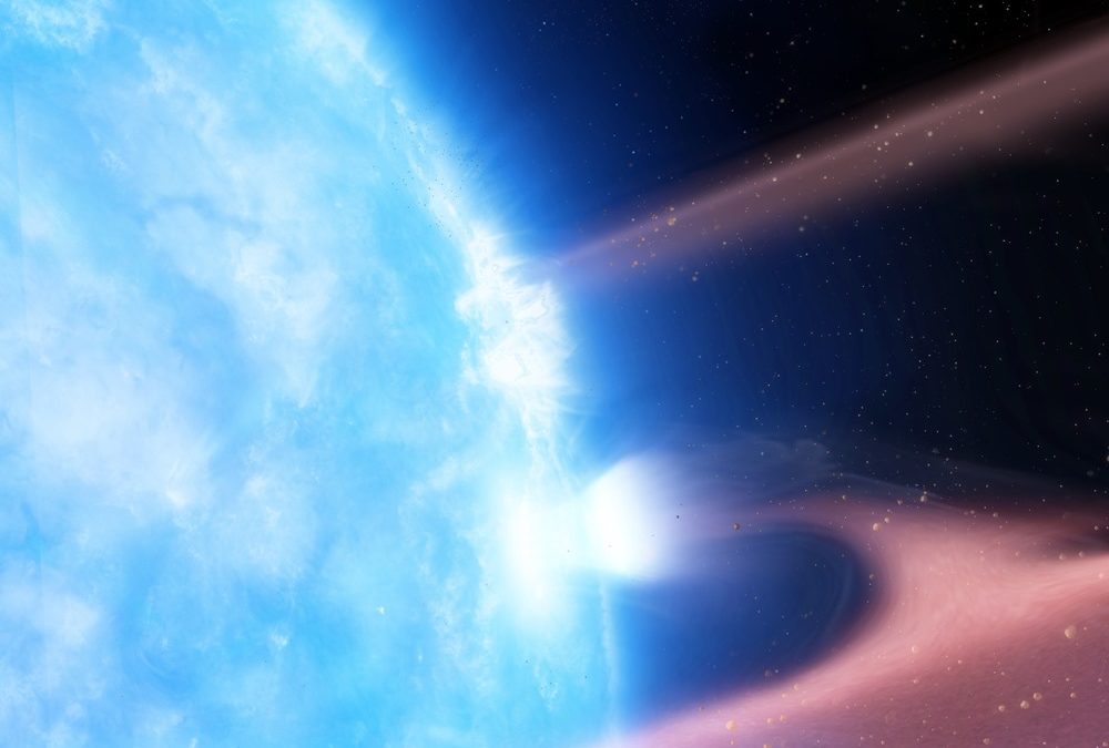 Première preuve directe de la violente désintégration d’une planète par une étoile naine blanche