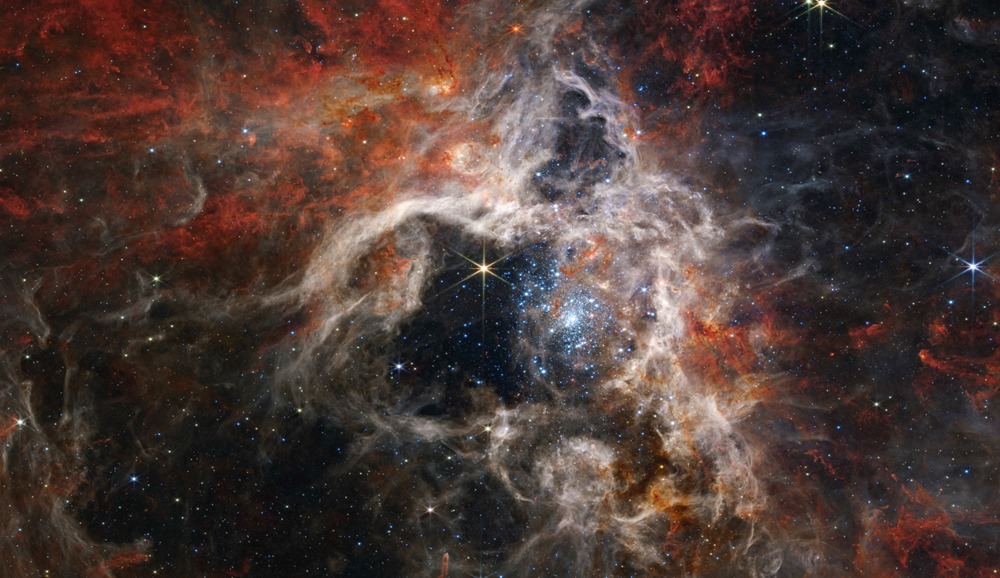 Le télescope spatial James Webb pénètre dans l’étonnante nébuleuse de la Tarentule pour repérer une étoile naissante