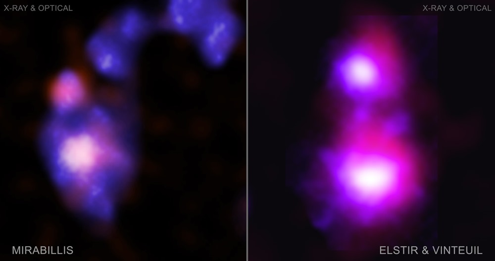 Des astronomes découvrent de gigantesques trous noirs sur une trajectoire de collision