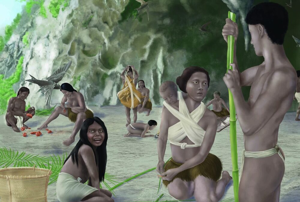 Des outils en pierre d’une grotte des Philippines servaient à fabriquer des cordes il y a 40 000 ans