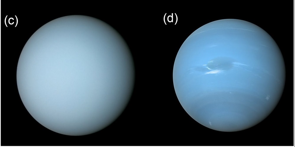 Premières images des vrais couleurs d’Uranus et de Neptune